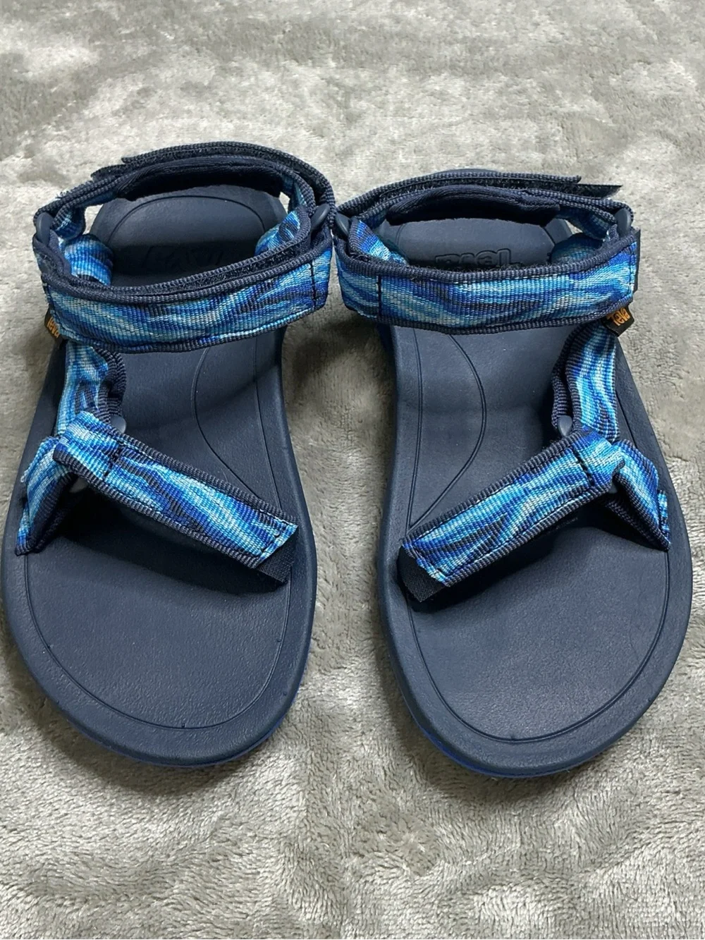 Teva Hurricane XLT2 Kids Size 1 Blue Sport Sandals 1019390C hook loop adjustable